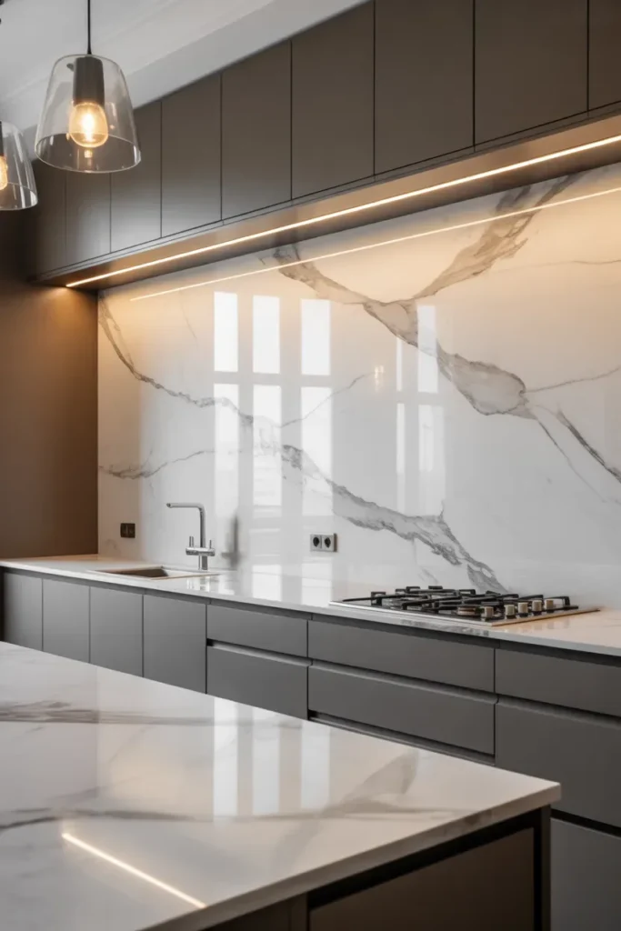 Full-Height Backsplash