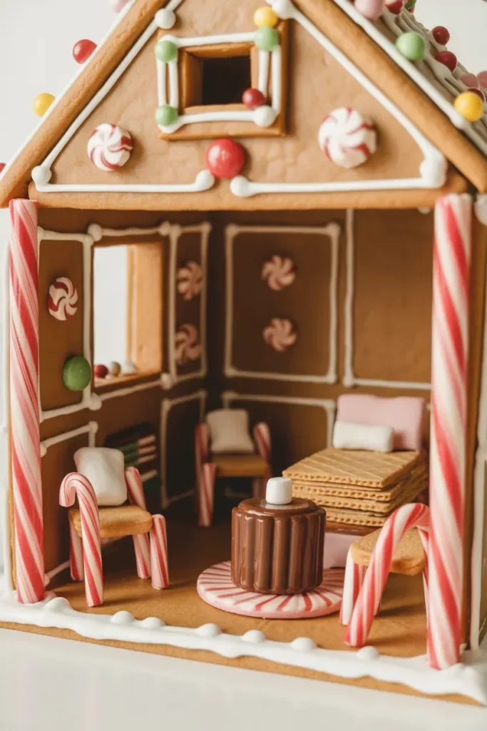 Open Front Display House