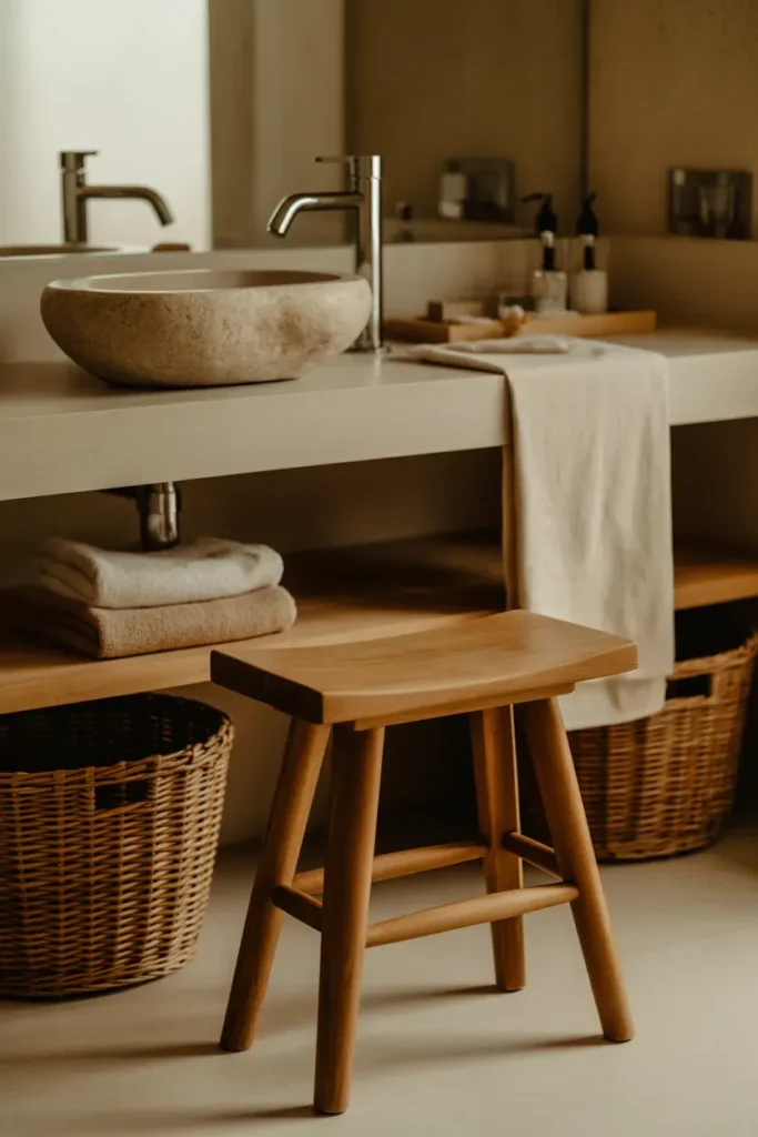 Add Natural Materials for Warmth