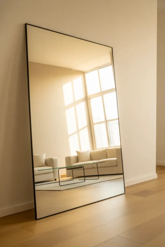 Incorporate Mirrors to Expand Space