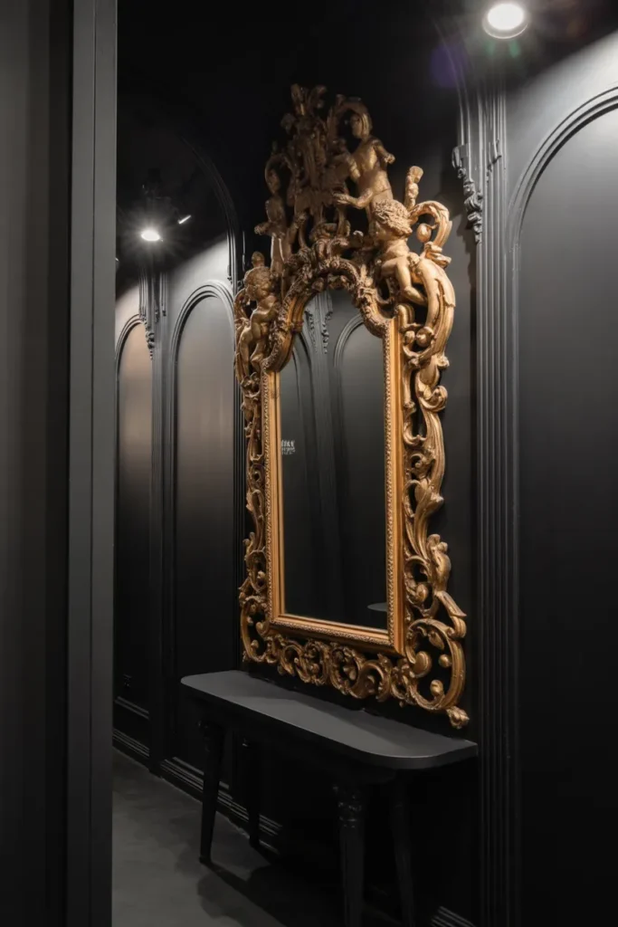 Incorporate Ornate Mirrors