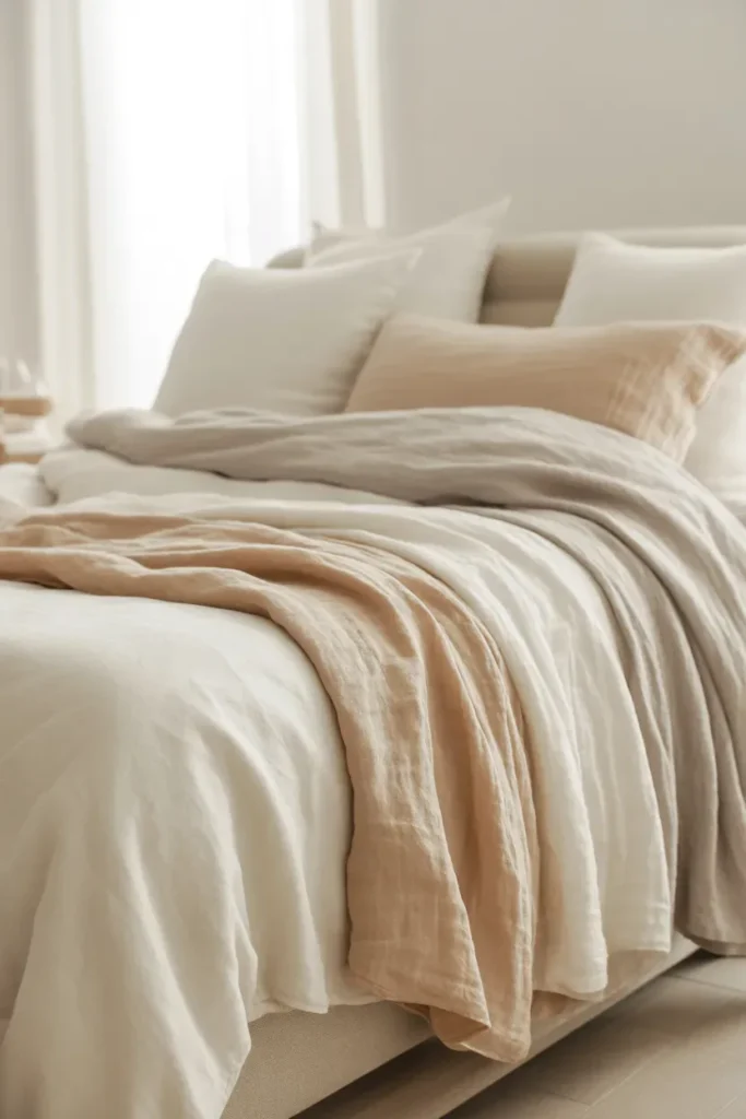 Layer Linen Bedding for a Relaxed Look
