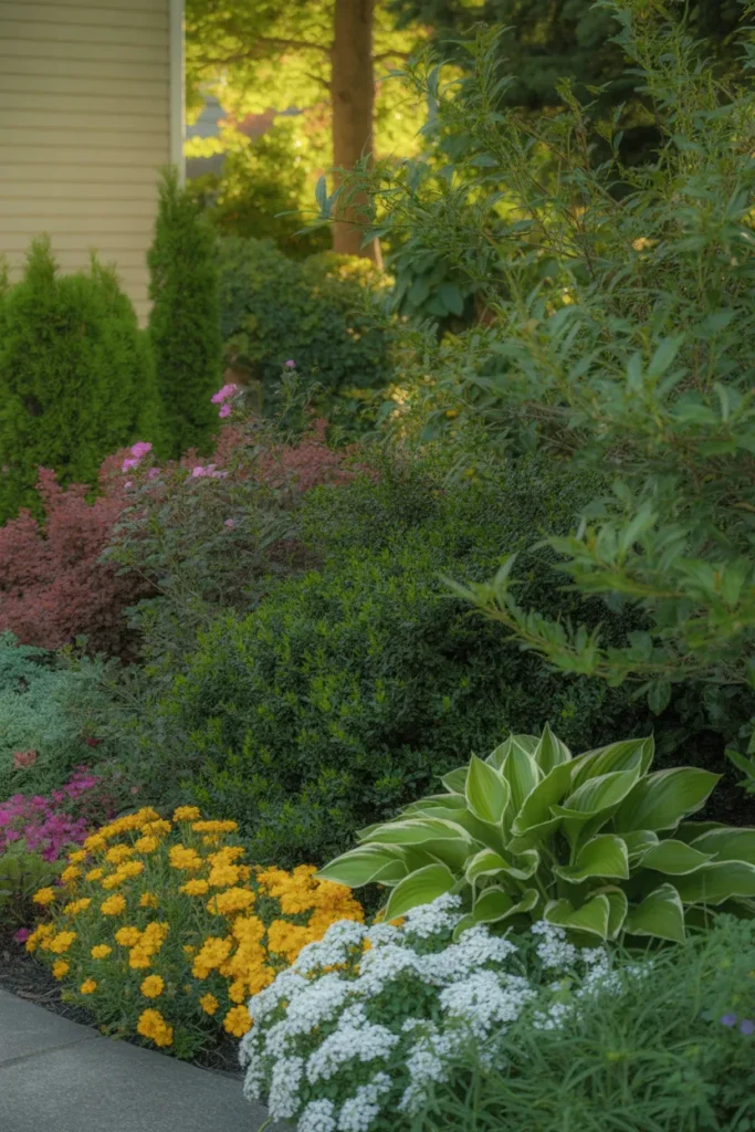 Layered Planting for Depth