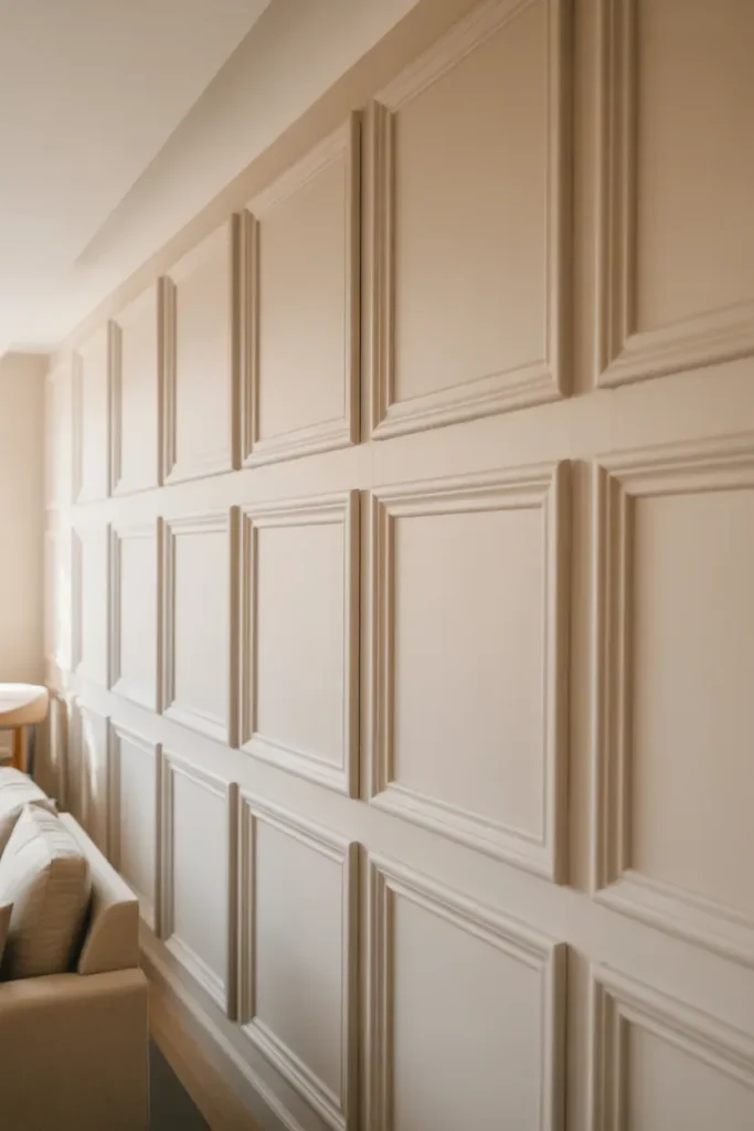 Removable Wall Panels and Molding