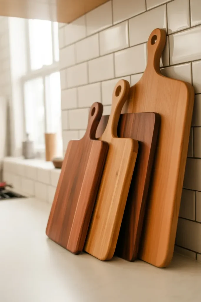 Style with Wooden Cutting Boards