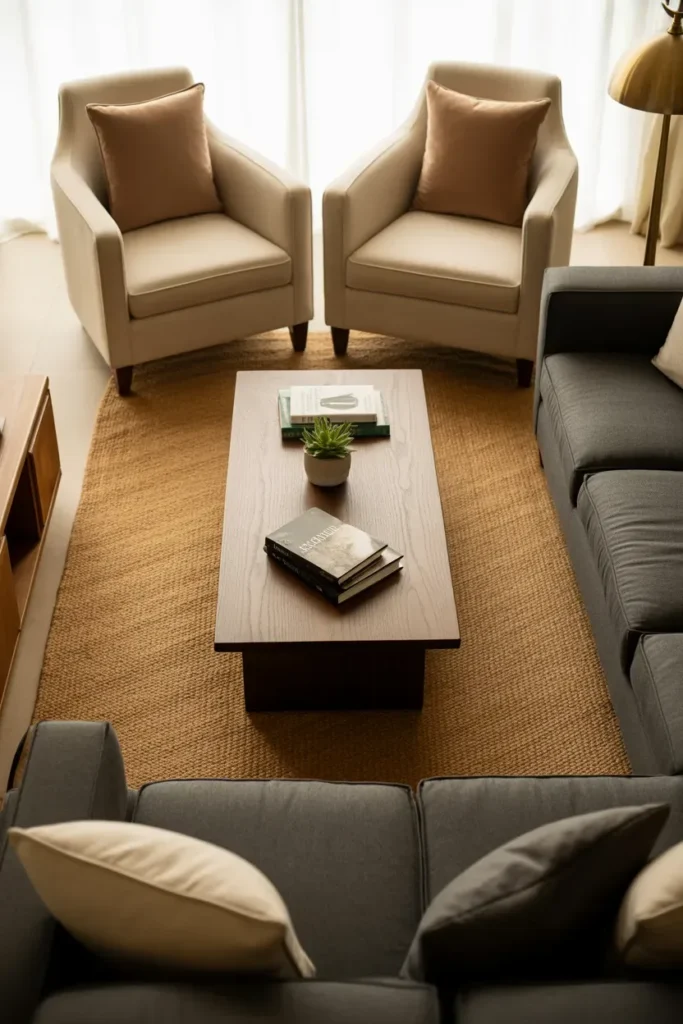 Use a Balanced Furniture Layout