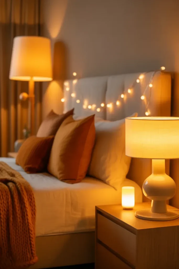Warm Ambient Lighting for Evenings