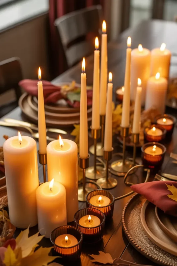 Candles For Warm Ambiance