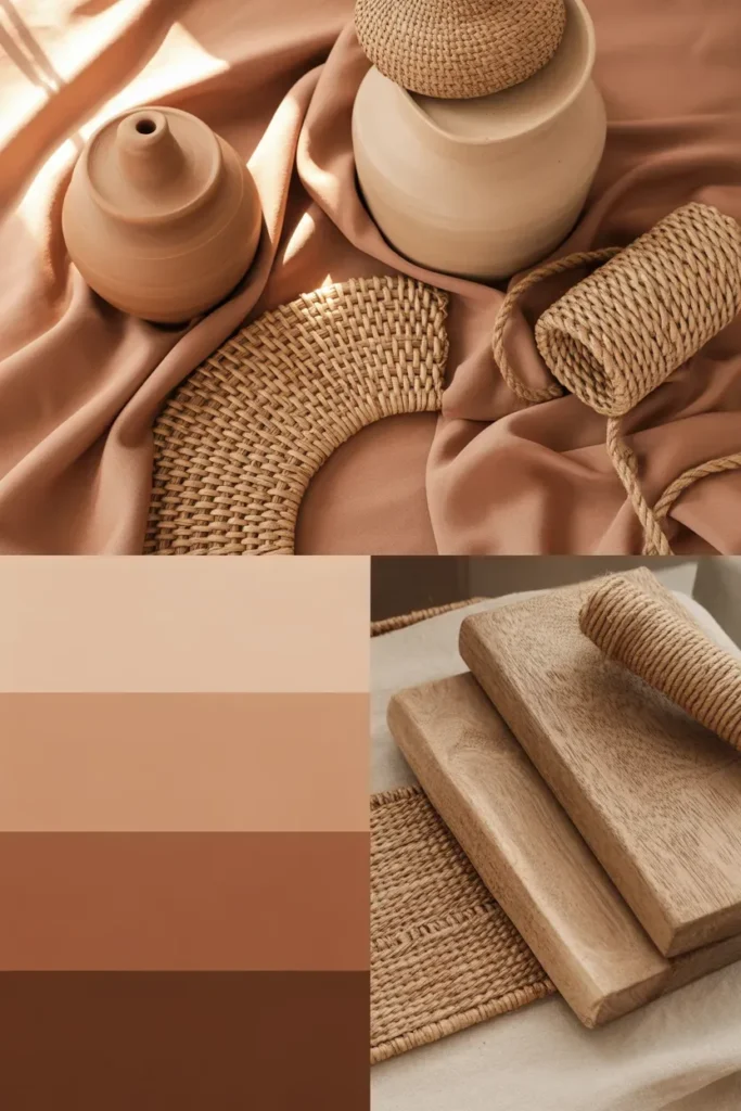 Earthy Neutrals with Organic Textures