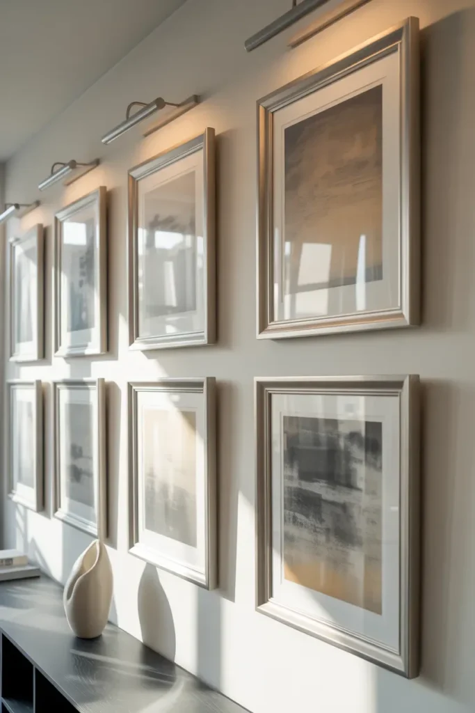 Gallery Wall with a Modern Twist
