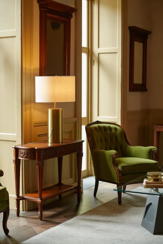 Incorporate Vintage and Antique Furniture