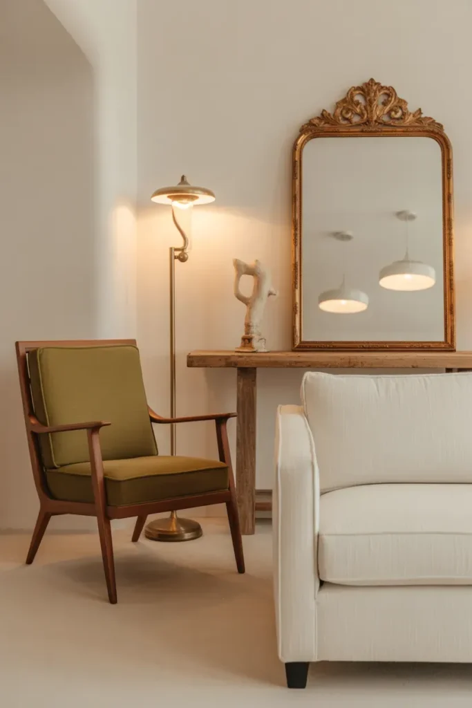 Incorporate Vintage and Second-Hand Pieces