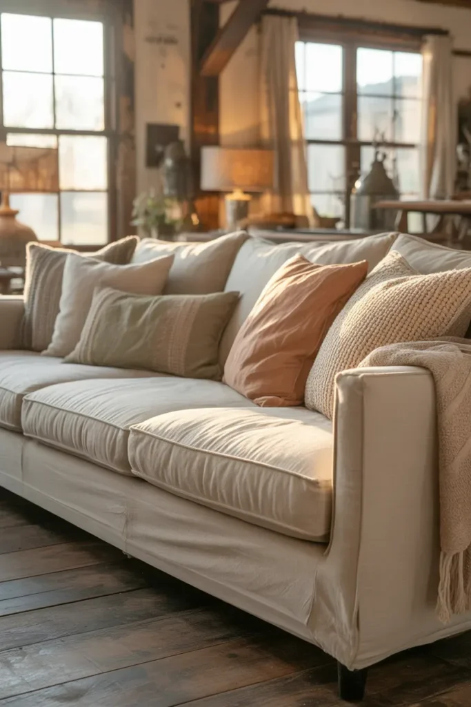  Linen Sofas for Relaxed Comfort