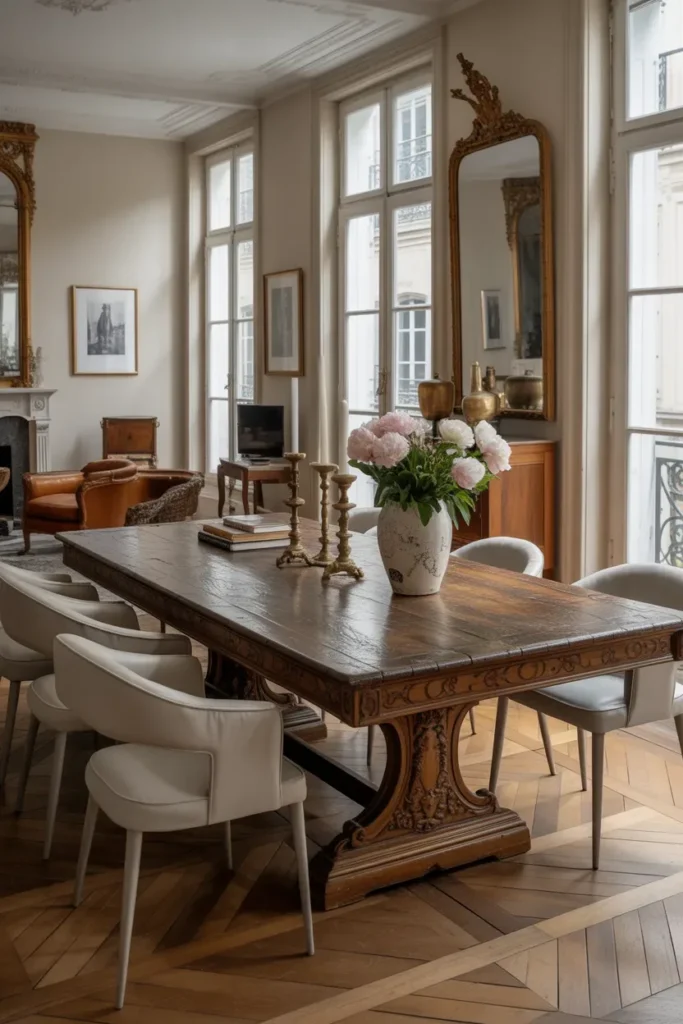 Mix Old and New Furniture