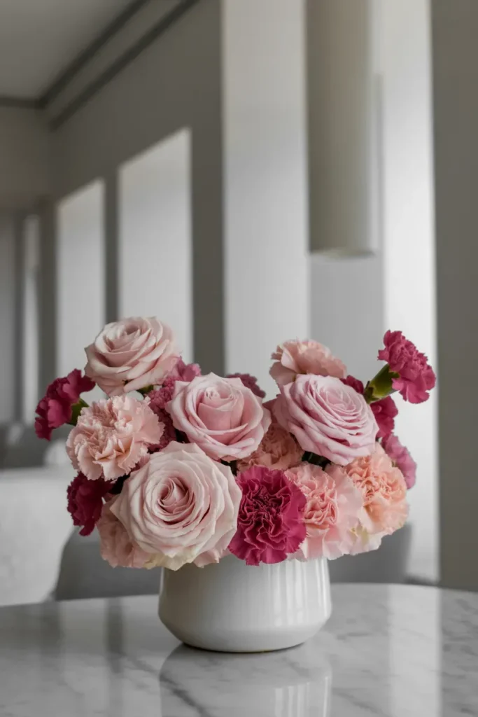 Monochrome Elegance Arrangement