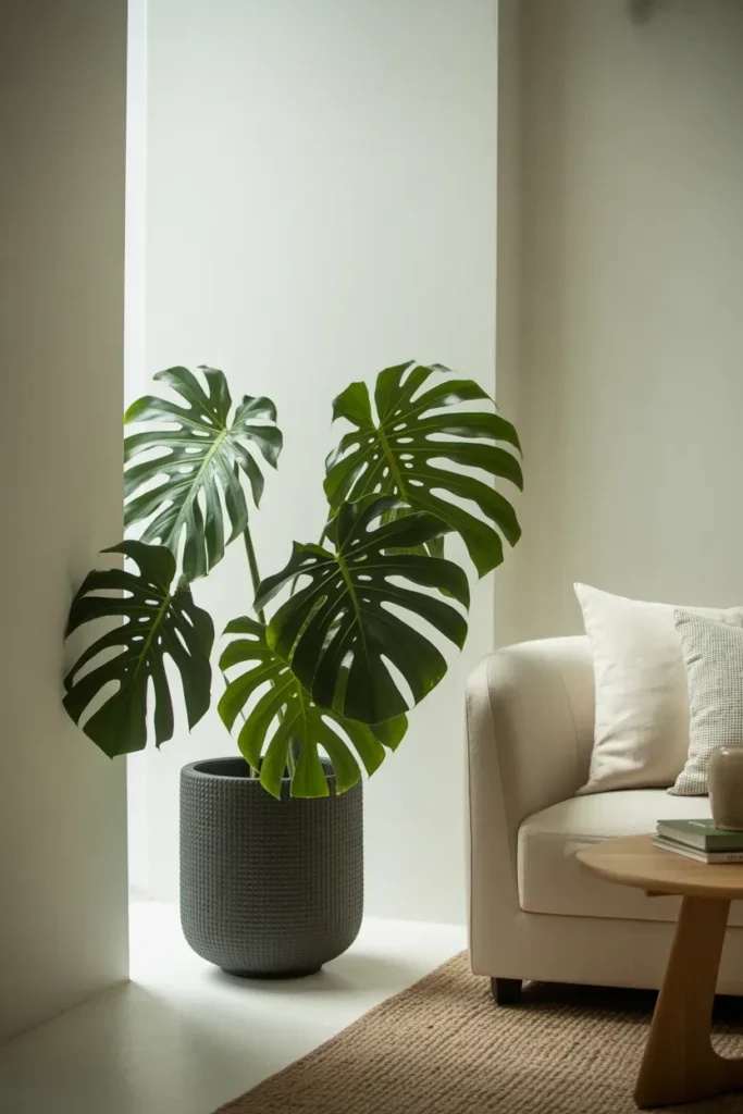 Monstera Corner Styling
