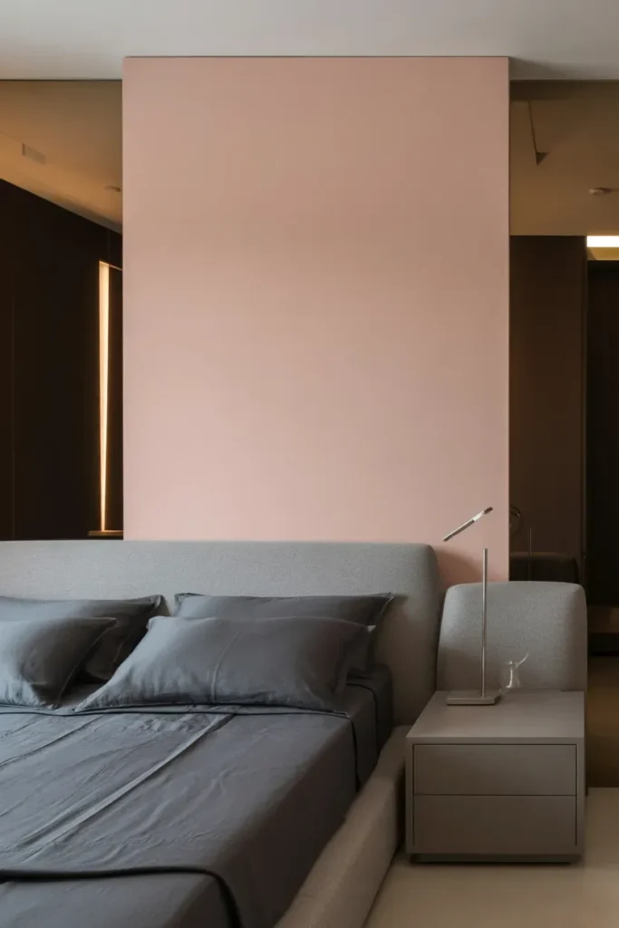 Pink and Grey Modern Contrast