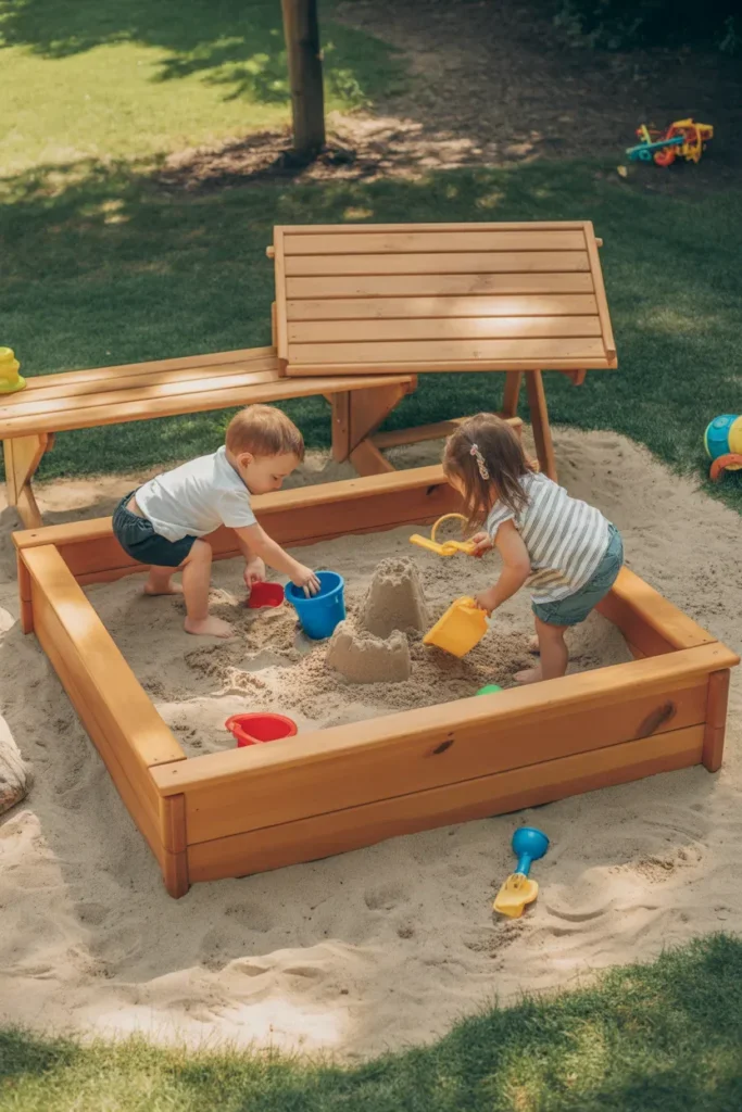 Sandbox Play Area