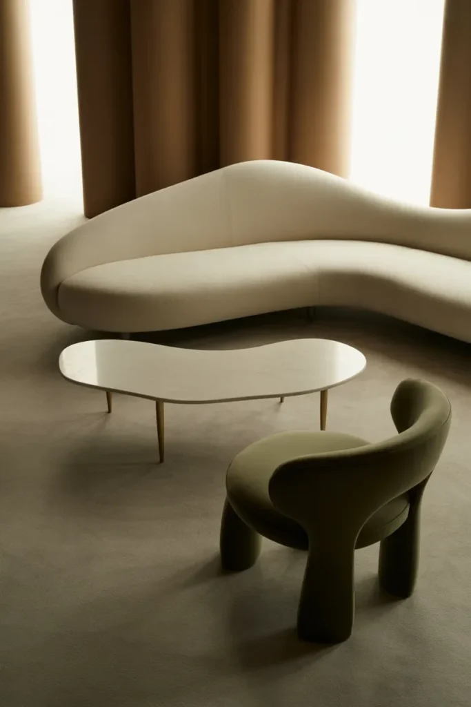 Sculptural Furniture Pieces
