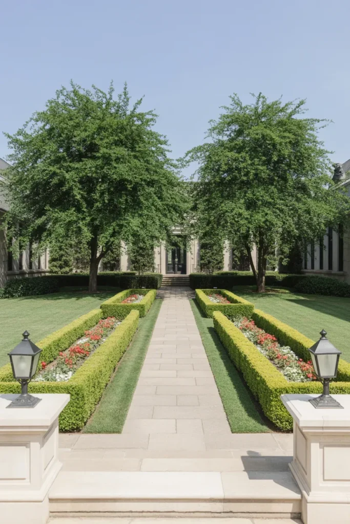 Symmetrical Garden Design