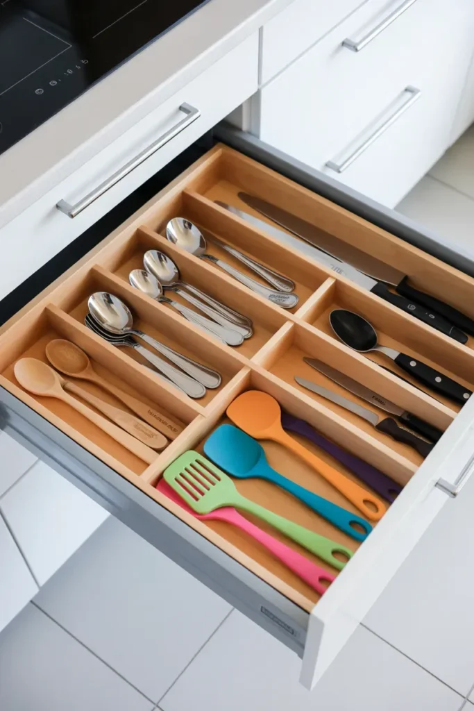 Use Drawer Organizers for Efficiency
