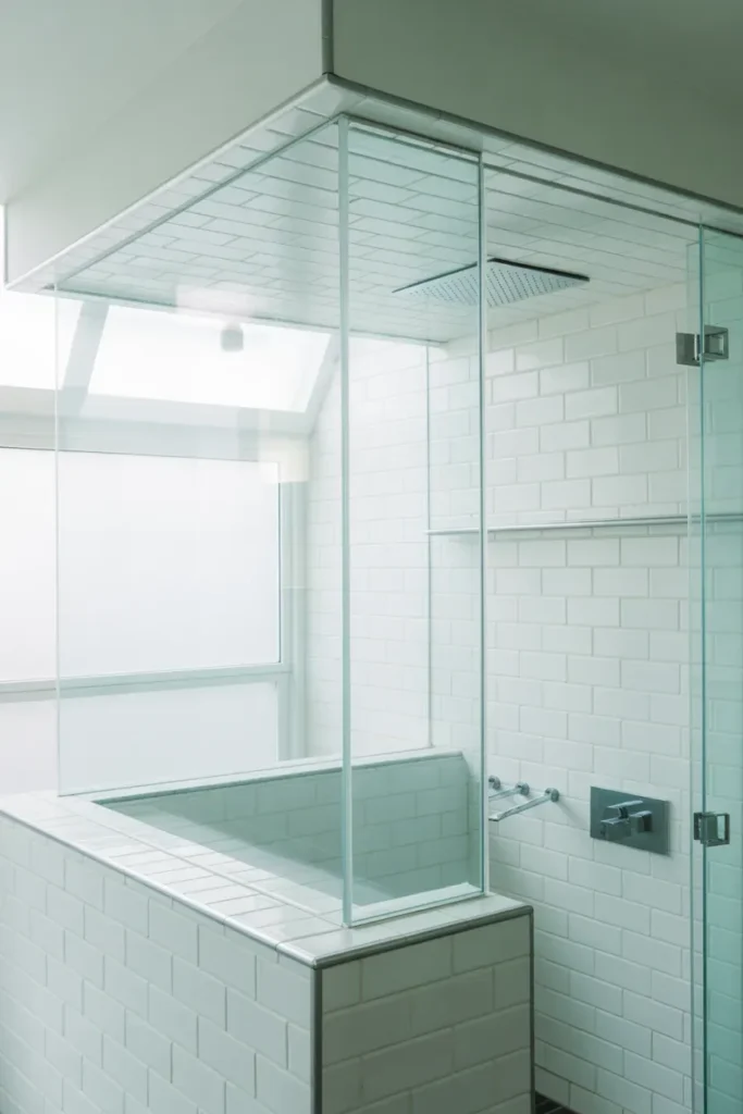 Use Glass Shower Doors Instead of Curtains