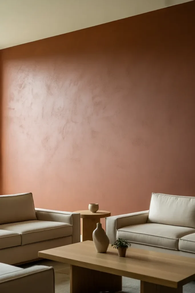 Clay Accent Wall Statement