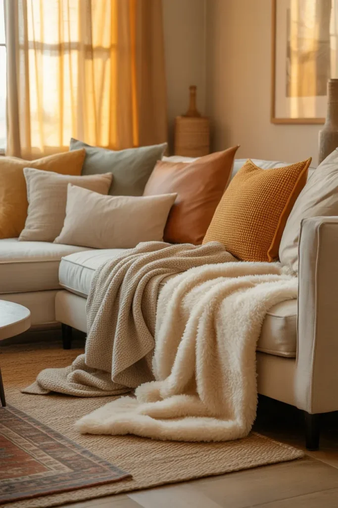 Cozy Layered Textiles