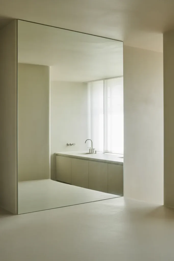 Frameless Mirror for Minimal Purity