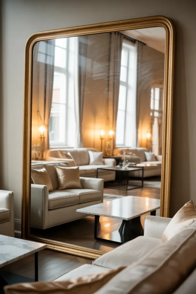 Incorporate Mirrors To Expand Space