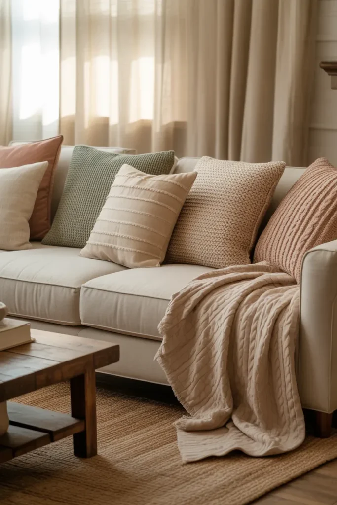 Layered Textiles for Soft Warmth