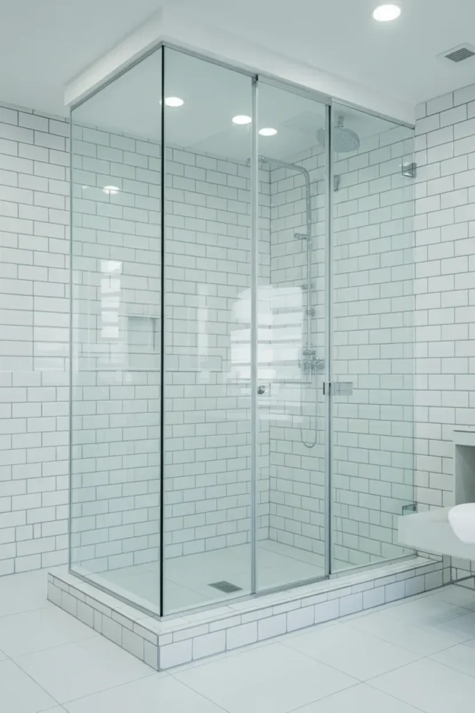Opt for Glass Shower Doors Instead of Curtains