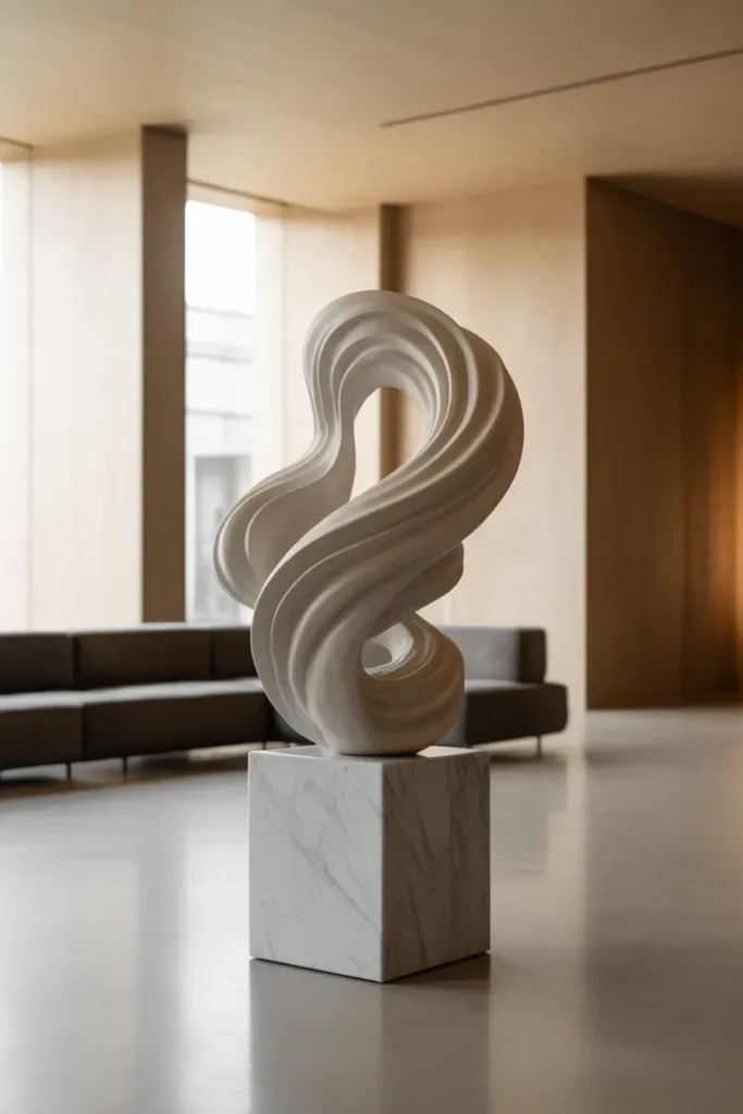 Plaster Sculptural Art Pieces