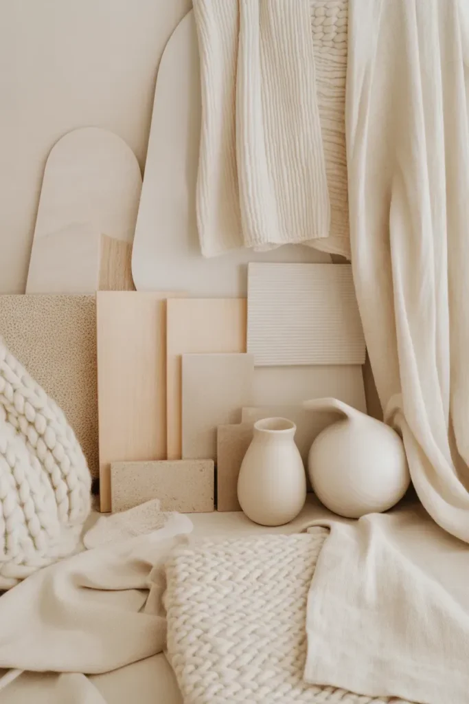 Soft White Minimalist Palette