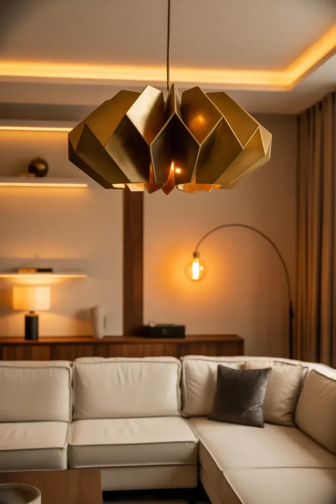 Statement Lighting That Defines the Space