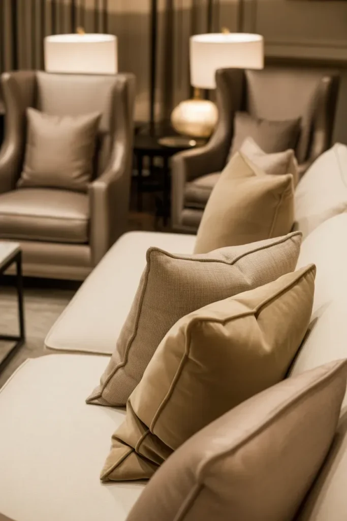 Use Tonal Upholstery Combinations