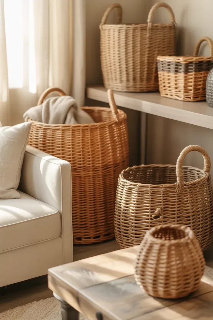 Woven Baskets for Functional Texture