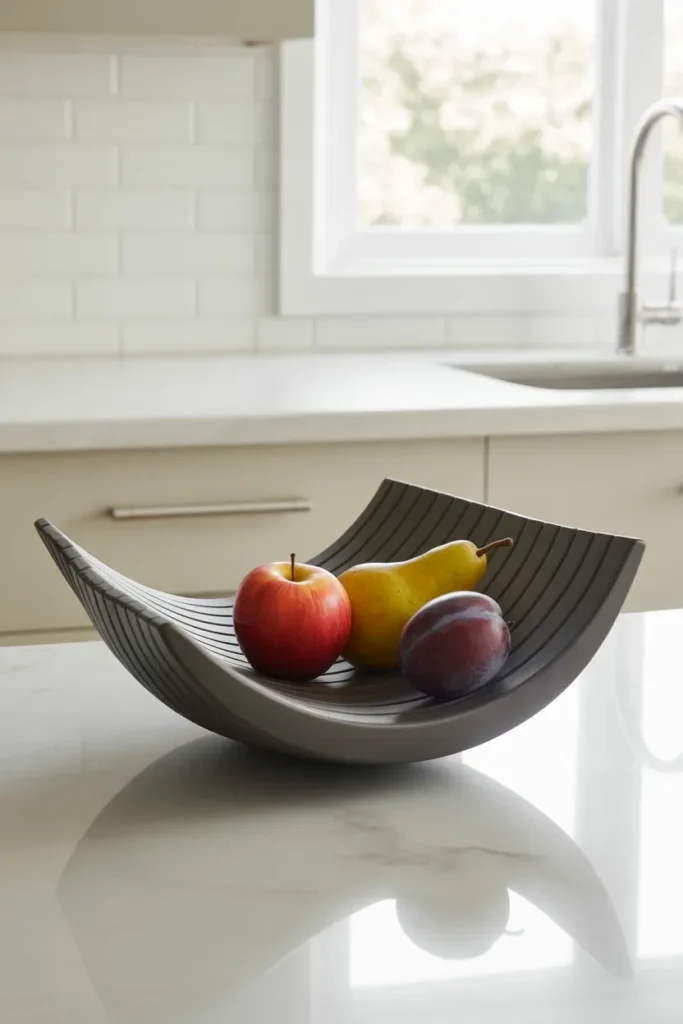 Add a Sculptural Fruit Bowl