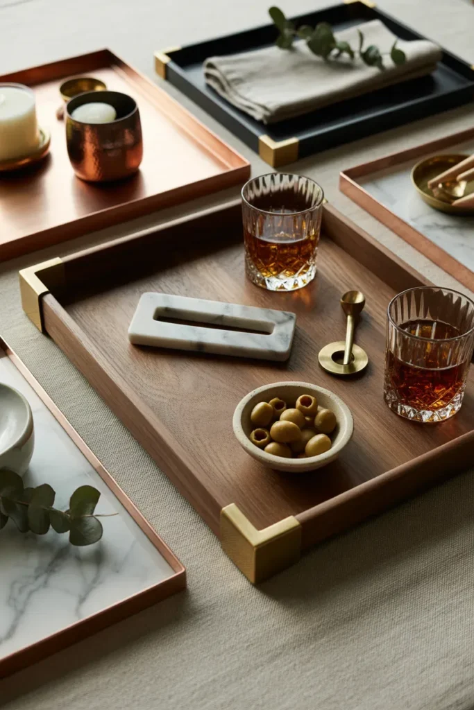  Decorative Trays for Organized Styling