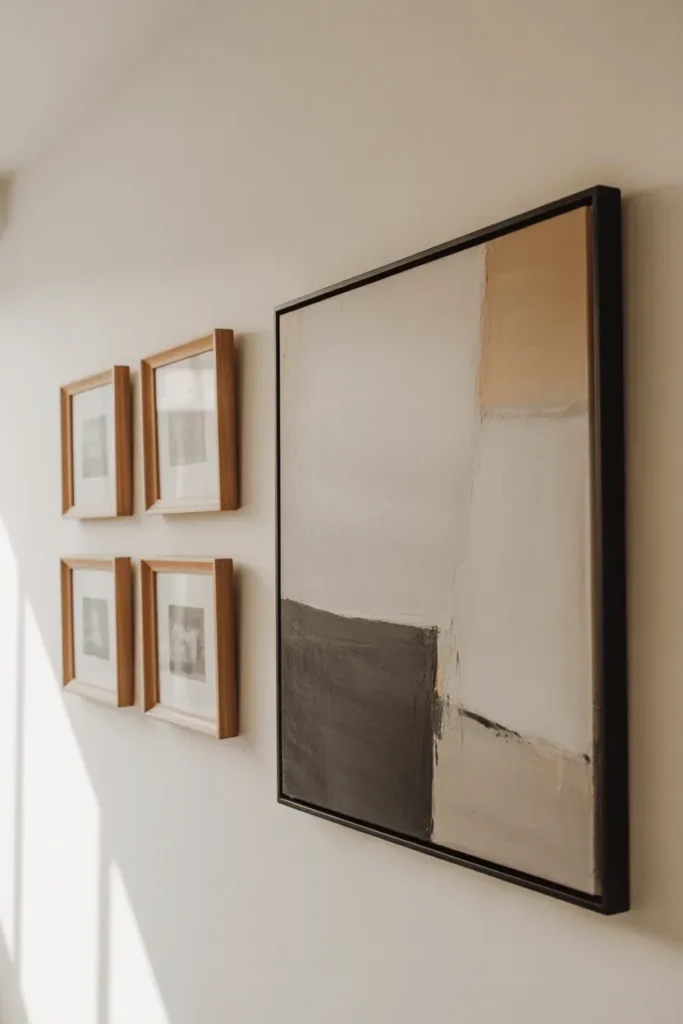 Minimal Yet Intentional Wall Styling