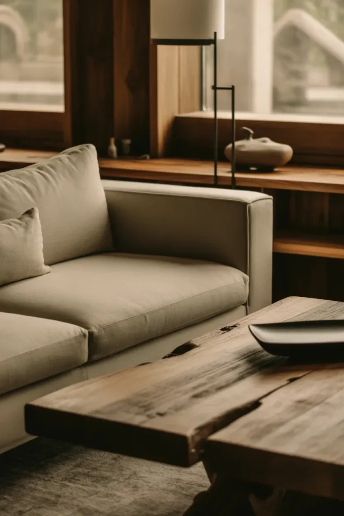 Minimalist Furniture With Rustic Touches