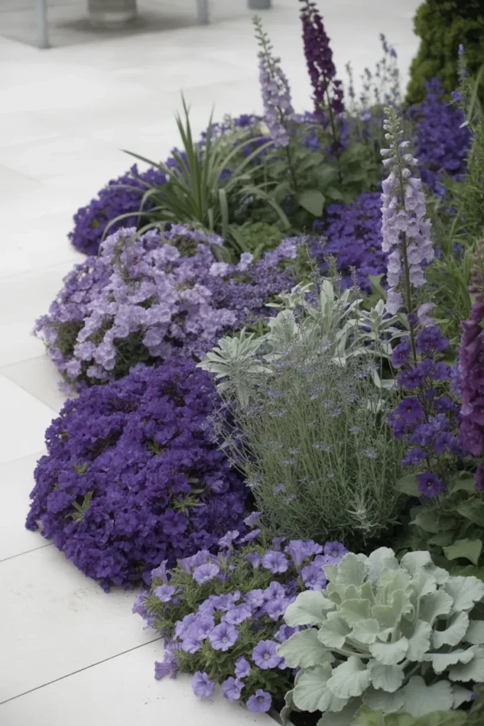 Monochromatic Flower Beds