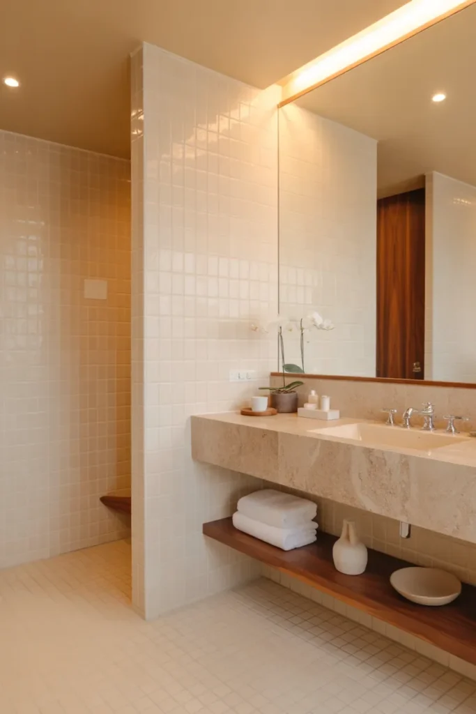  Neutral Bathroom Spa Retreat