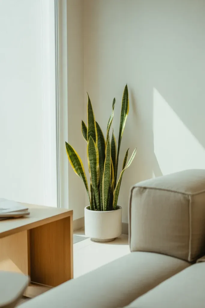 Snake Plant for Minimalist Spaces