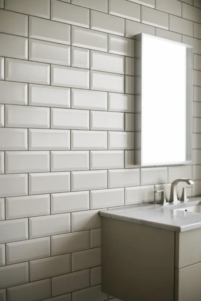 Use Adhesive Backsplash Tiles