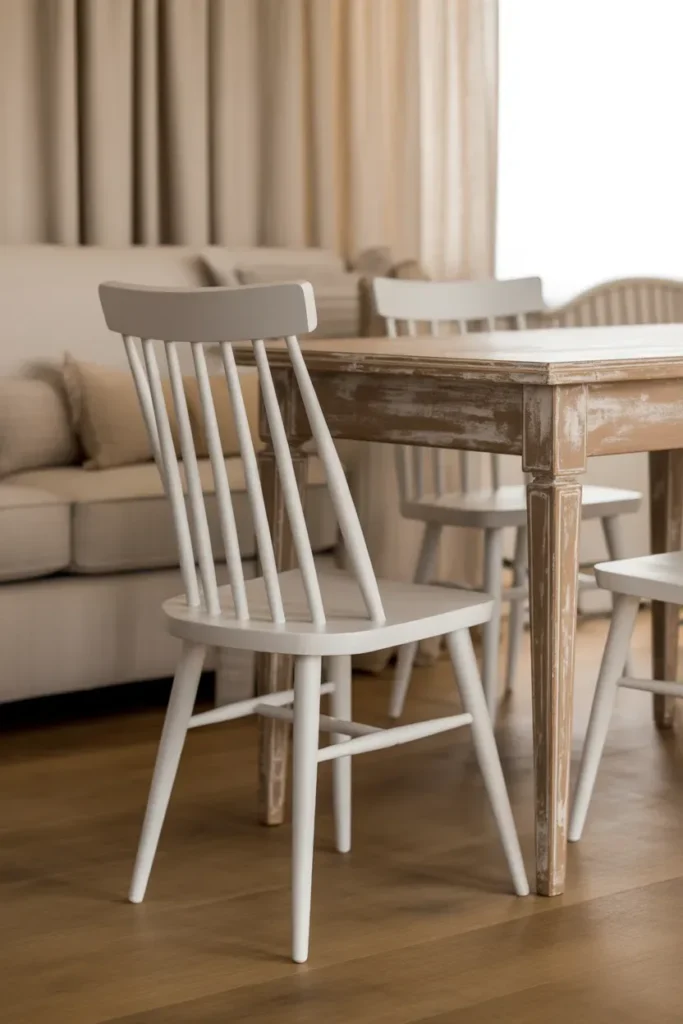 Vintage-Inspired Furniture with Clean Lines