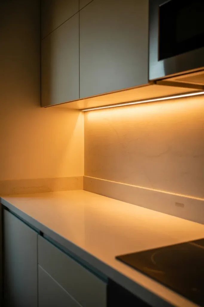 Add Under-Cabinet Lighting