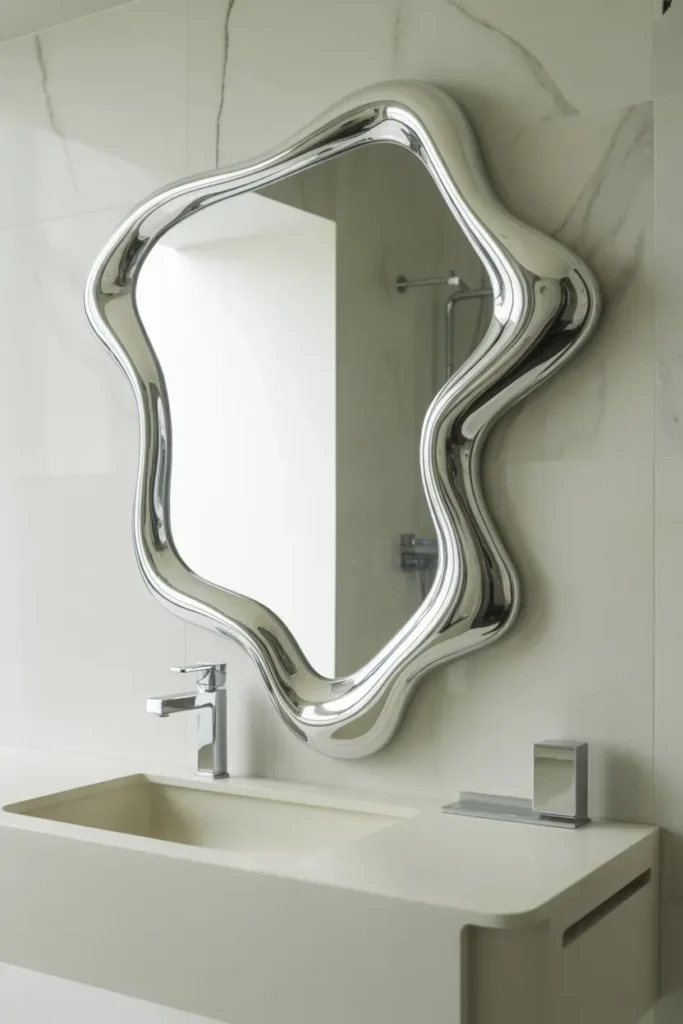 Asymmetrical Mirror for Artistic Expression