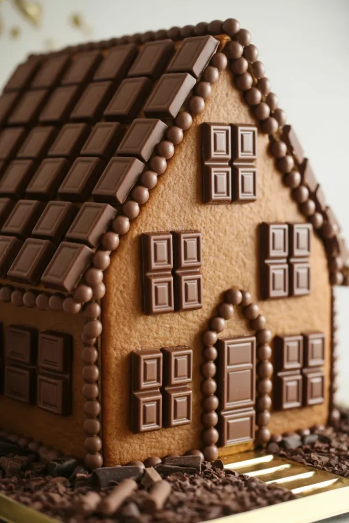 Chocolate Lover’s Gingerbread House