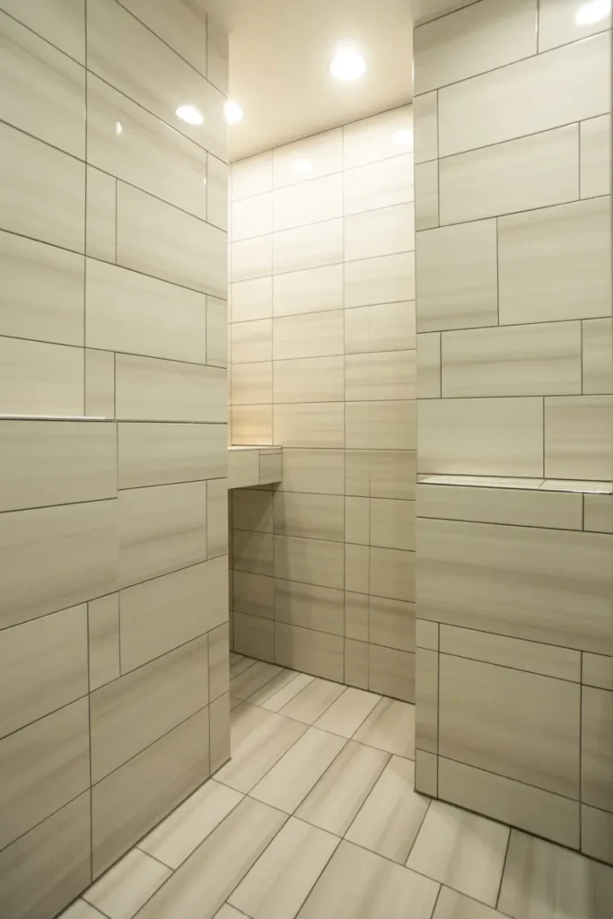 Choose Large Tiles for a Seamless Look